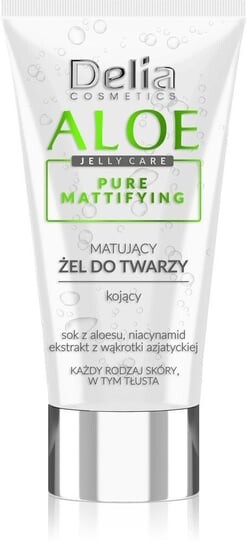 Матирующий гель для лица Aloe Jelly Care 50 мл Delia Cosmetics — фото 2