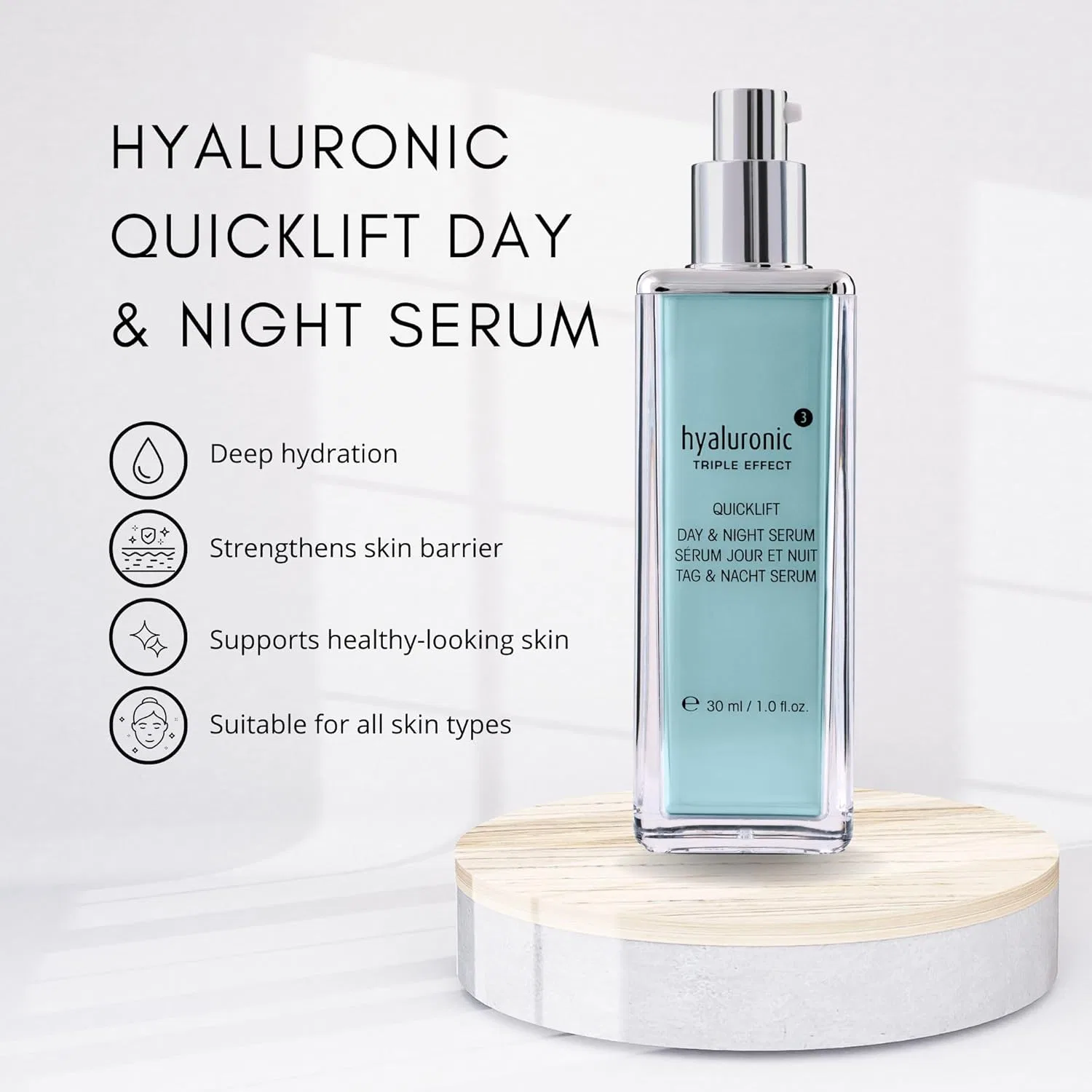 Сыворотка Êb Être Belle — Дневная и ночная с гиалуроновой кислотой Etre Hyaluronic — фото 2