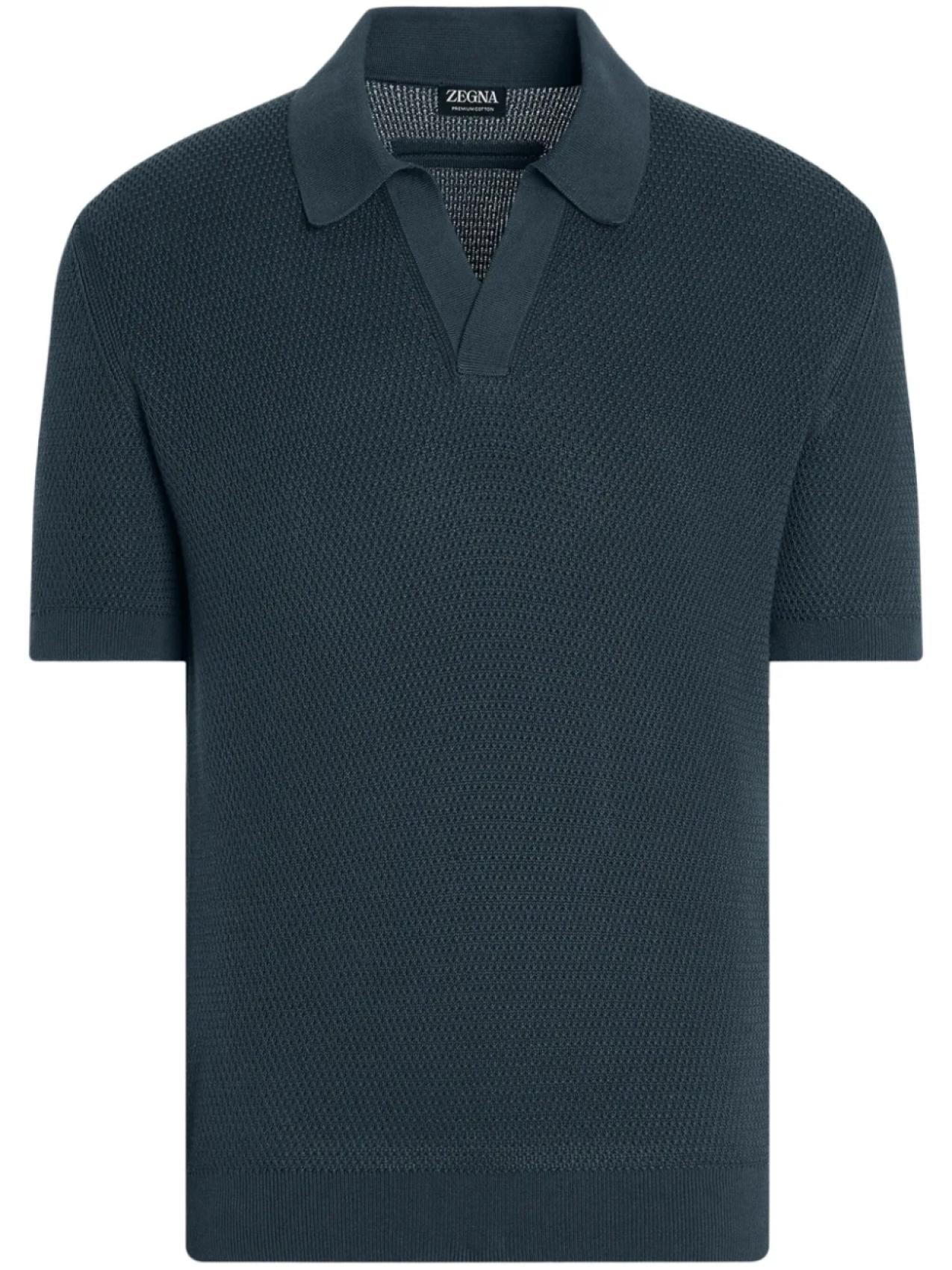 

Zegna рубашка поло, синий