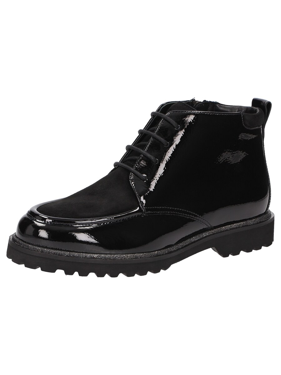 Ботильоны на шнуровке SIOUX Lace-Up Ankle Boots Meredith-748, черный