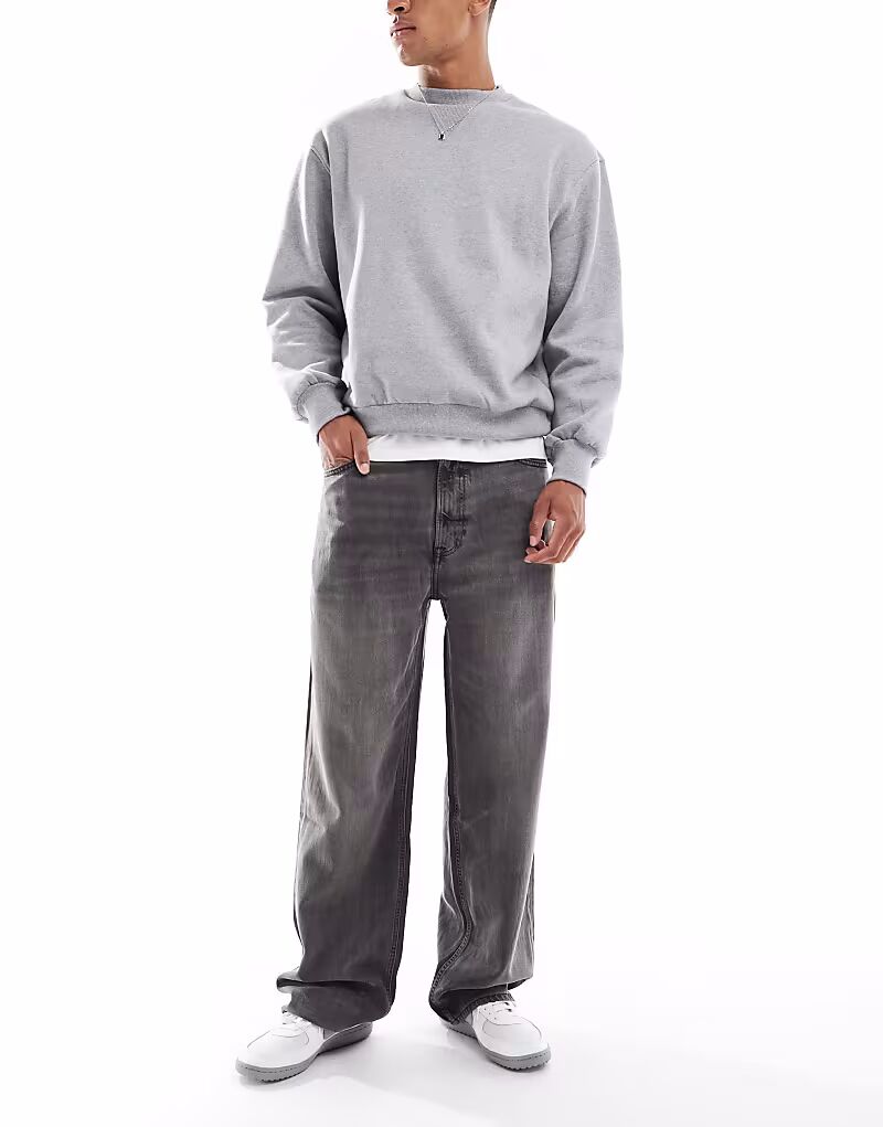 

Джинсы Jeans из тенселя мешковатого чёрного цвета Calvin Klein Jeans