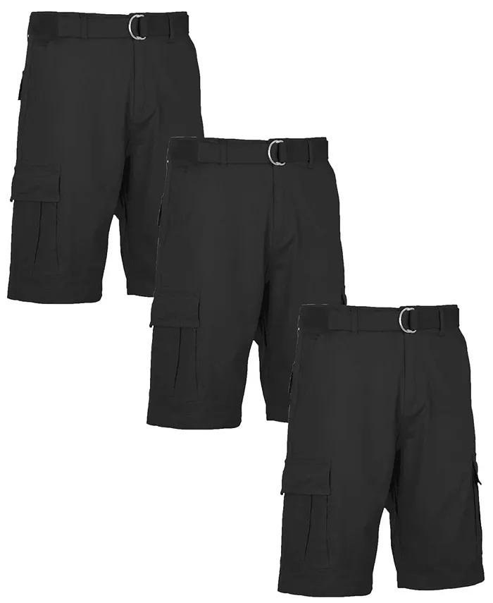 

Мужские эластичные карго-шорты Flex Stretch, 3 шт Blu Rock, черный
