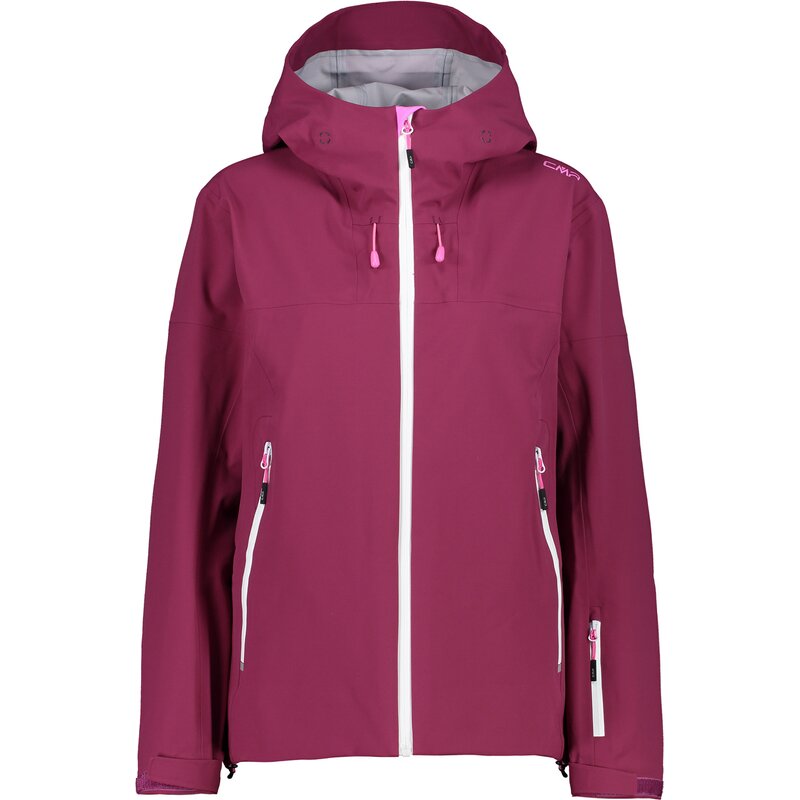 

Куртка женская с капюшоном и фиксатором Cmp, цвет amaranto