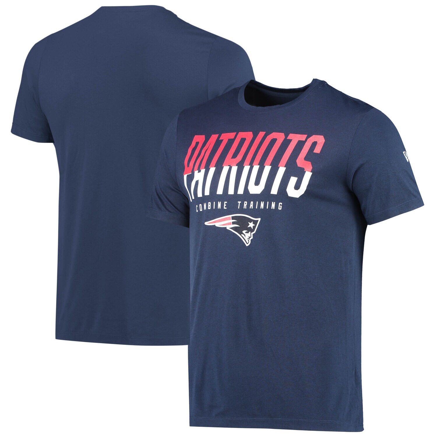 

Мужская темно-синяя футболка New England Patriots Joint Authentic Big Stage New Era, Синий, Мужская темно-синяя футболка New England Patriots Joint Authentic Big Stage New Era