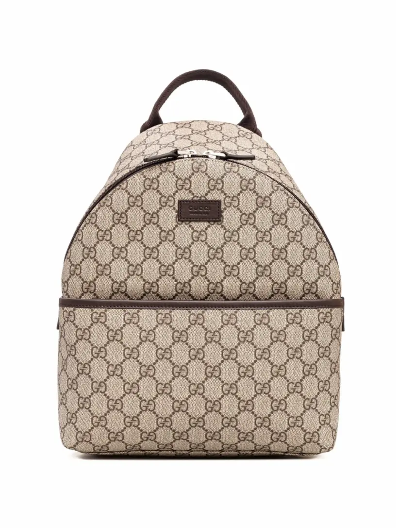 

Рюкзак с узором GG Supreme Gucci, мультиколор