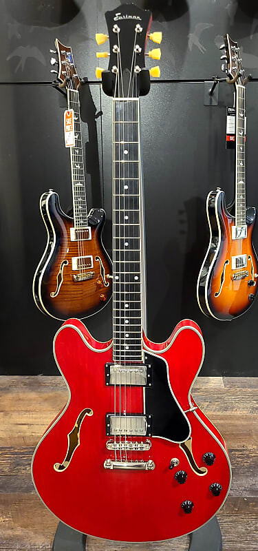 

Электрогитара Eastman T386RD Red Electric Guitar #802
