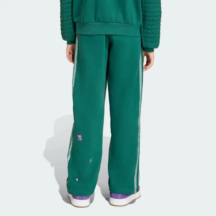 Детские свободные штаны adidas adidas MINECRAFT, Collegiate Green — фото 2