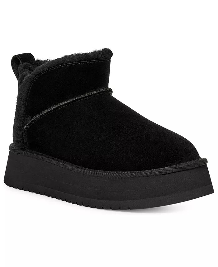 Женские ботинки UGG Koola Koolaburra на платформе зимние, черный