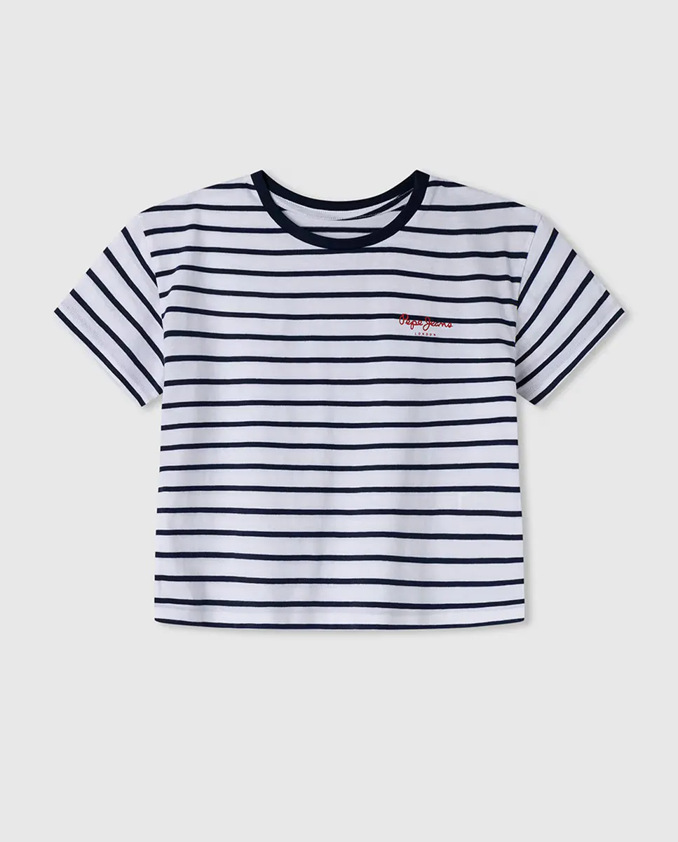 

Футболка для девочки Жанна Pepe Jeans, тёмно-синий