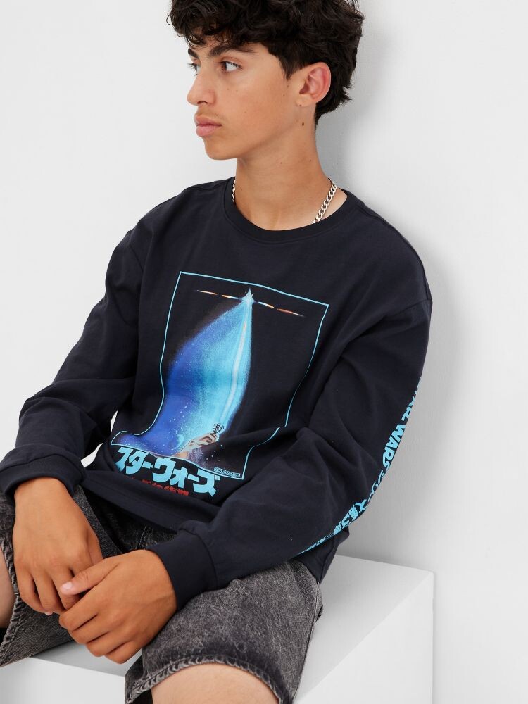 

Подростковая толстовка Gap, черный