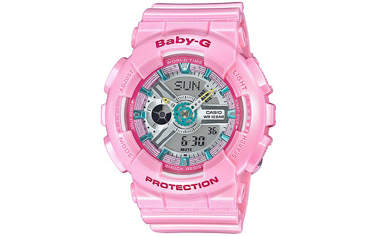 

Женские часы BABY-G серые BA-110CA-4A CASIO