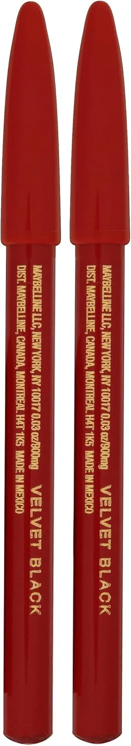 Карандаш для бровей и глаз MAYBELLINE Expert Wear Twin Brow & Eye Pencils 101 Velvet Black — фото 4