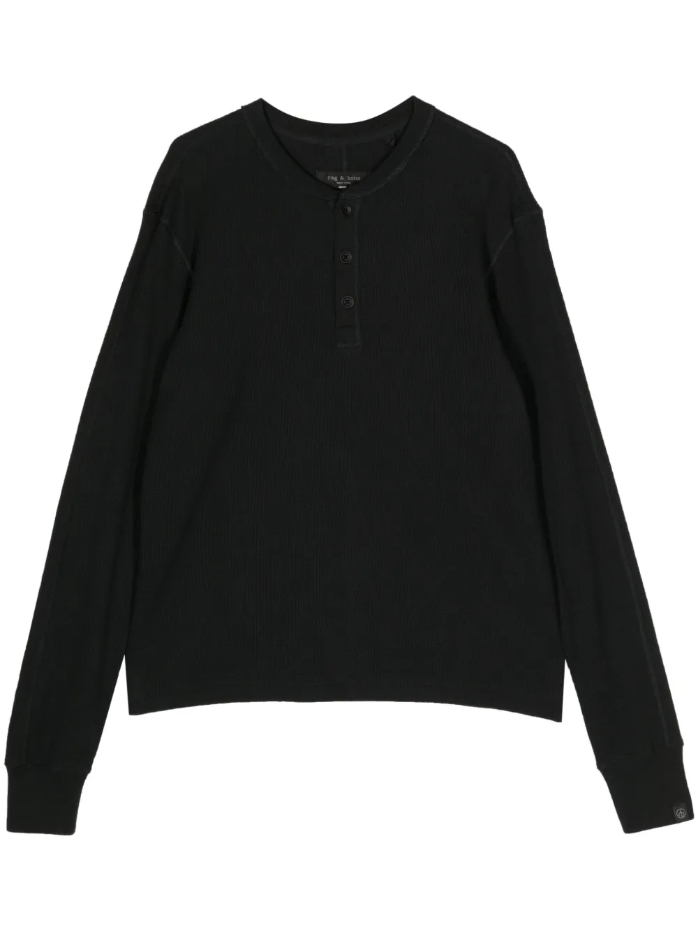 

Футболка с длинными рукавами rag & bone, черный