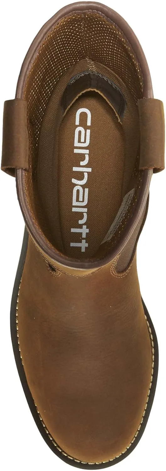 

Мужские водонепроницаемые ботинки Carhartt с защитным стальным носком и клиновидной подошвой, 10" Name ‎Carhartt, коричневый