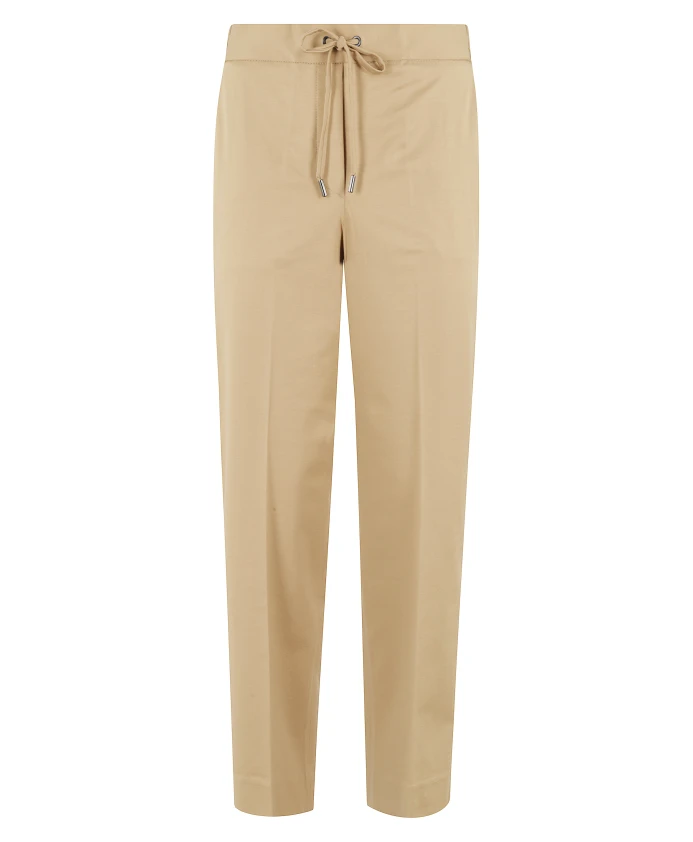 

Невероятные штаны-морковки из трикотажа Circolo 1901, коричневый