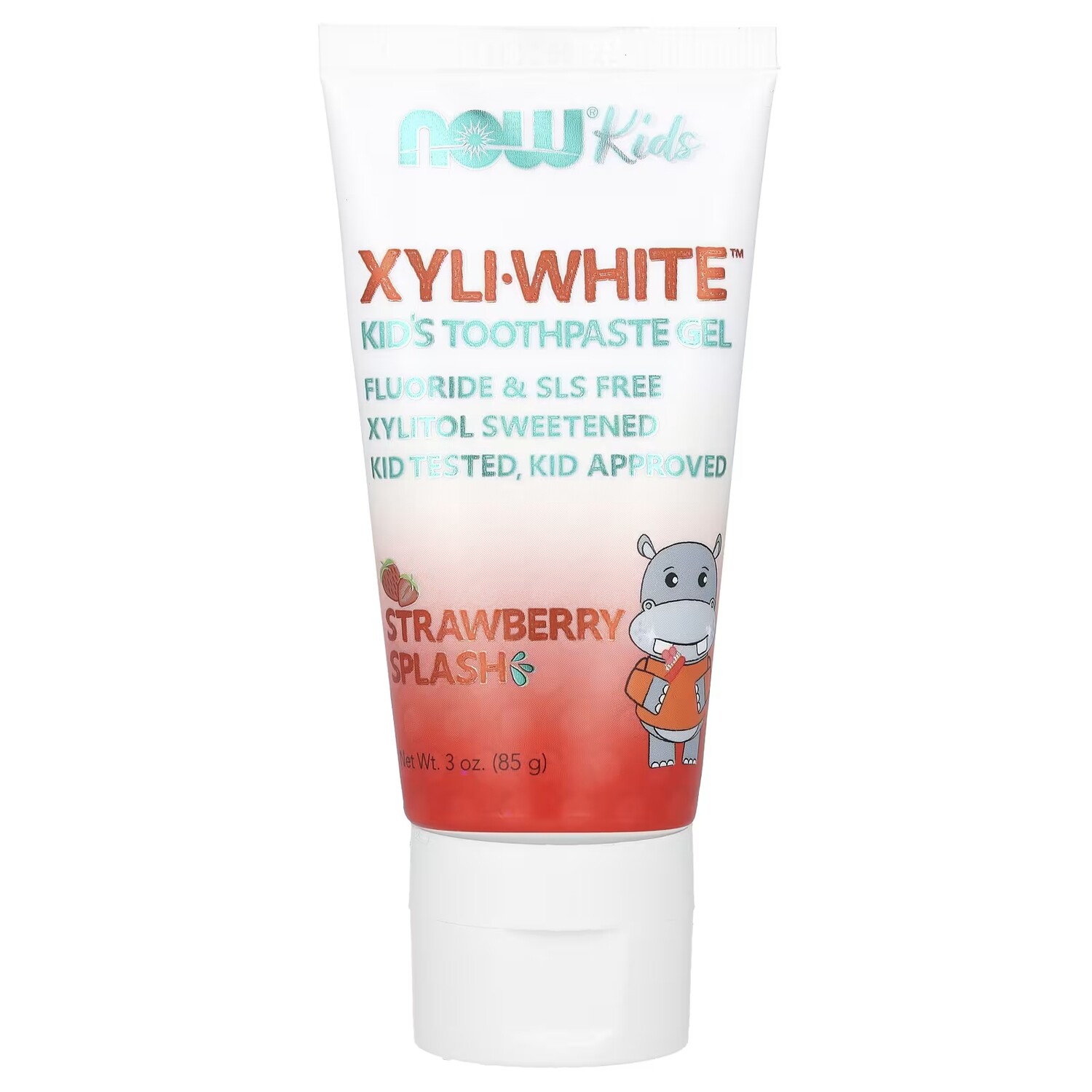 

Зубная паста детская XyliWhite от Now Foods клубника, 85 г