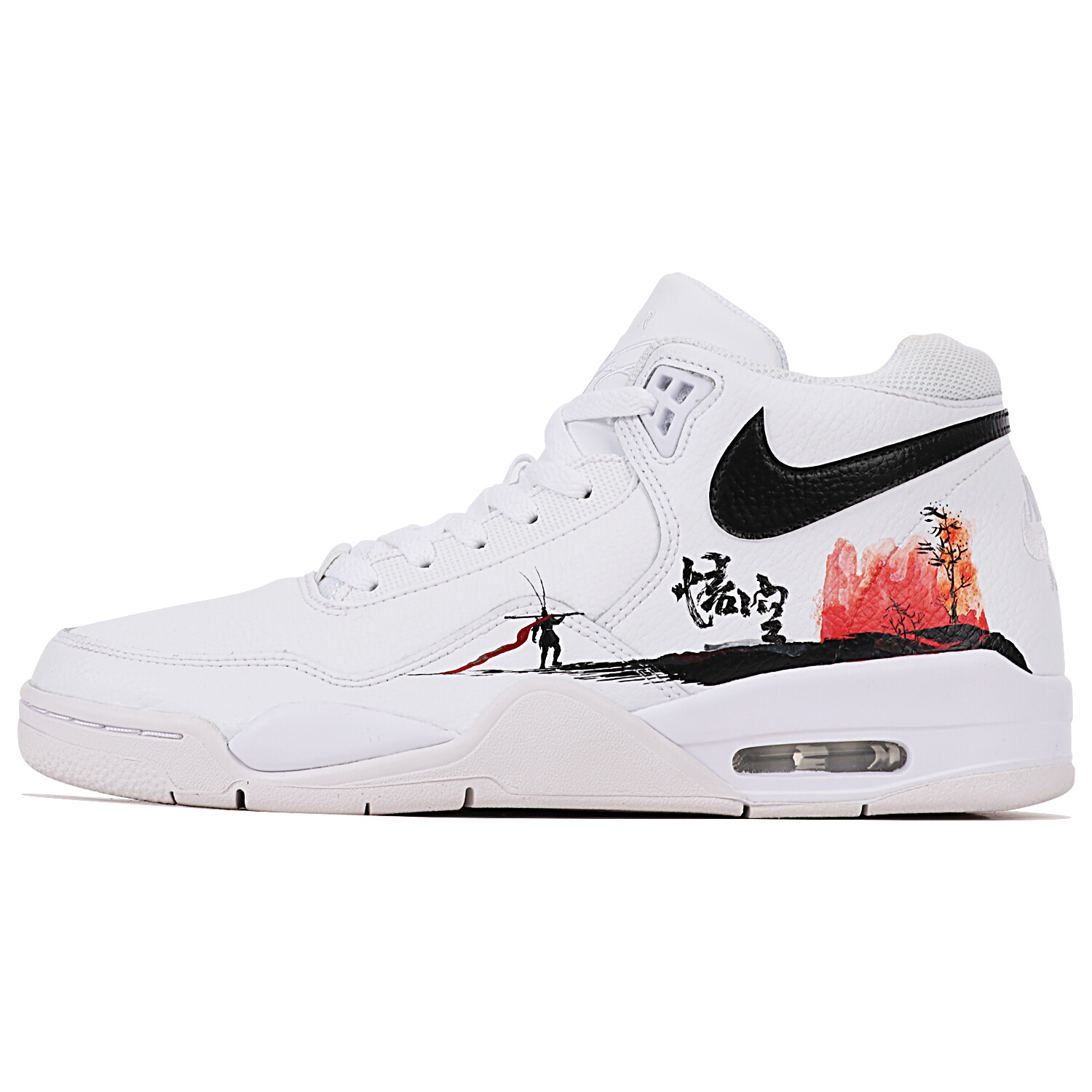 

Баскетбольные кроссовки Flight Legacy Vintage Unisex Mid-Top White/Red Nike