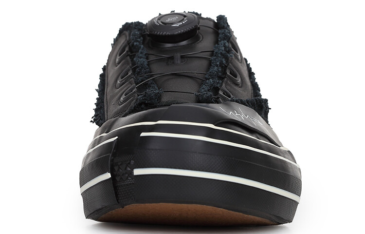 Yohji Yamamoto X Canvas Shoes Unisex Low-top Black Xvessel — фото 4