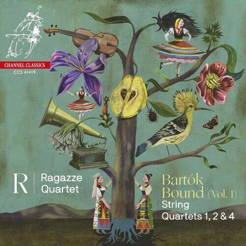 

CD диск Ragazze Quartet: Bartok Bound 1