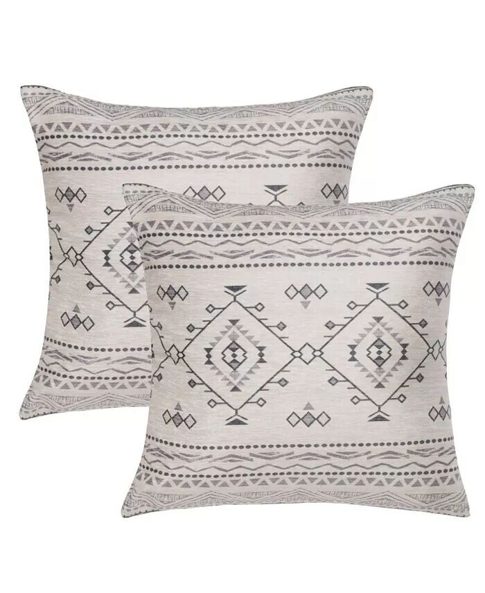 

Подушка Samira 18 x 18 дюймов (набор из 2 шт.) Safavieh, мультиколор