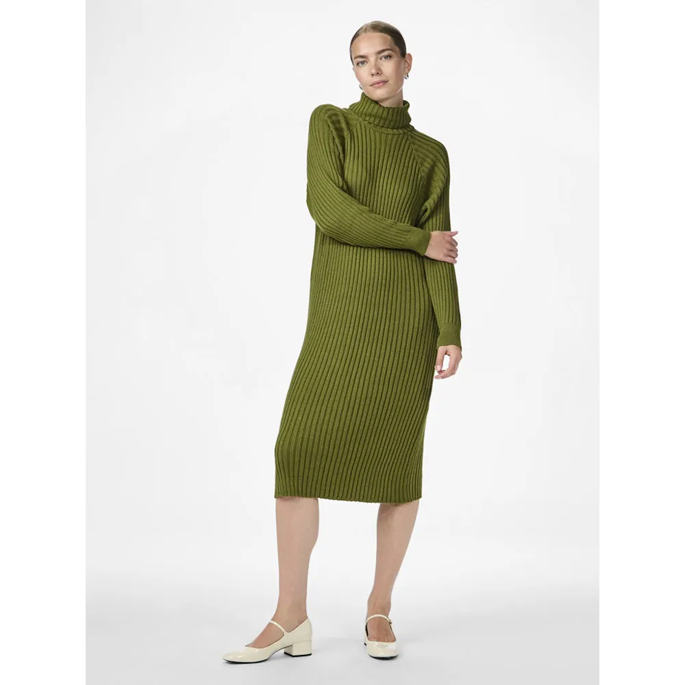 

Платье Yas Mavi Roll Neck Midi, зеленый