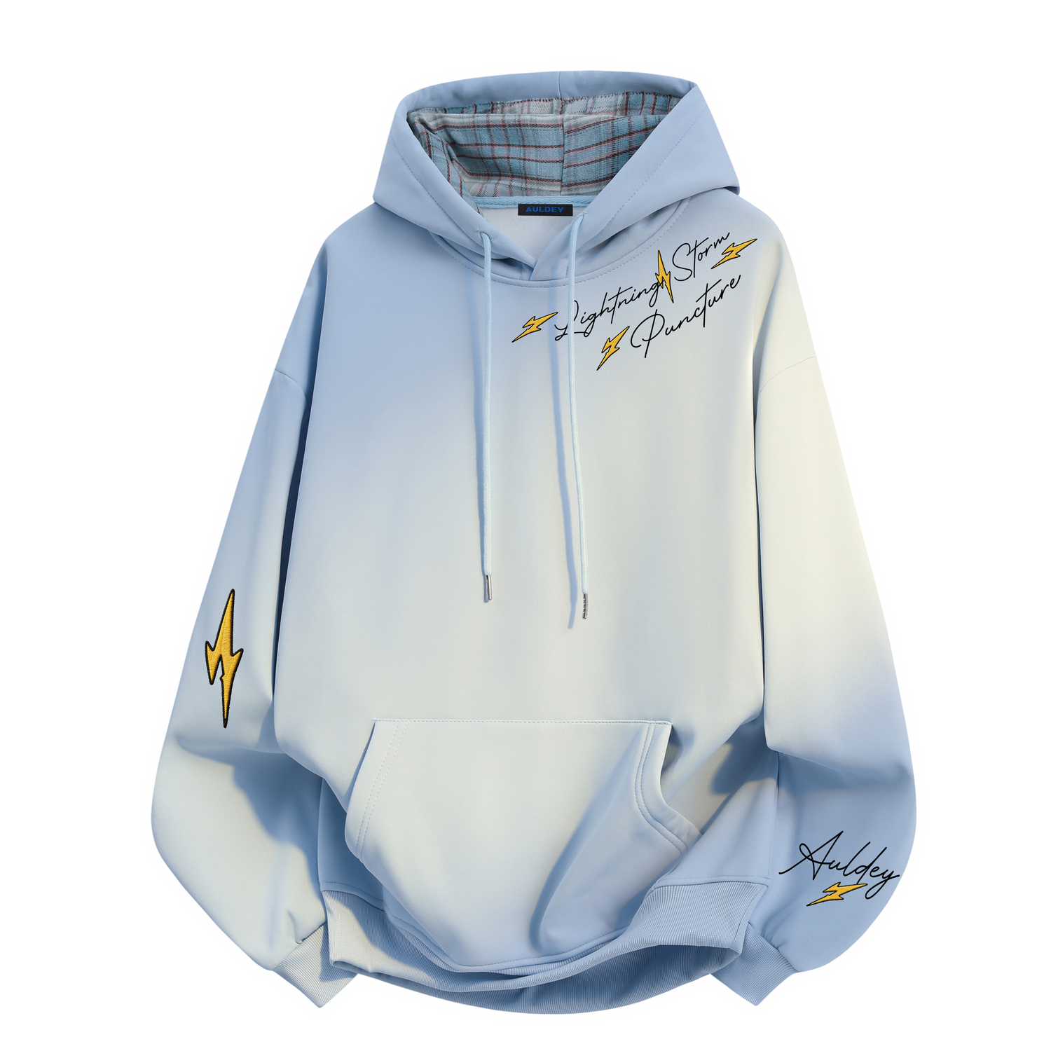 

Толстовка Unisex Hooded Moderate Heavyweight AULDEY, sky синий