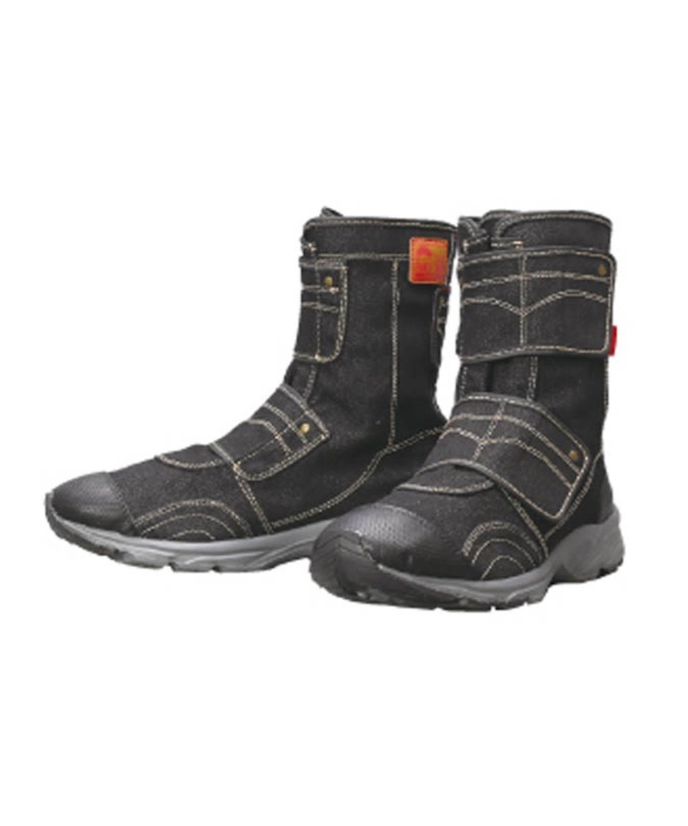 Носки Easy Tabi с водоотталкивающей подошвой и закругленным носком Fu-Soleil, Black