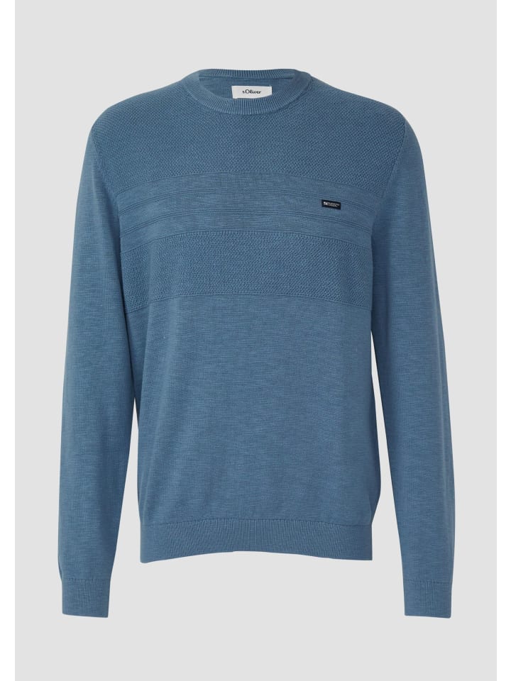 

s.Oliver Вязаный свитер в цвете 6244_petrol