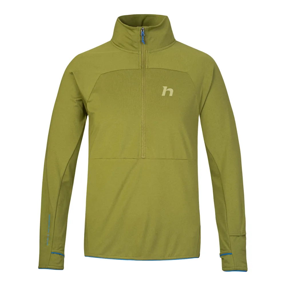 

Флис Hannah Ethan half zip, зеленый