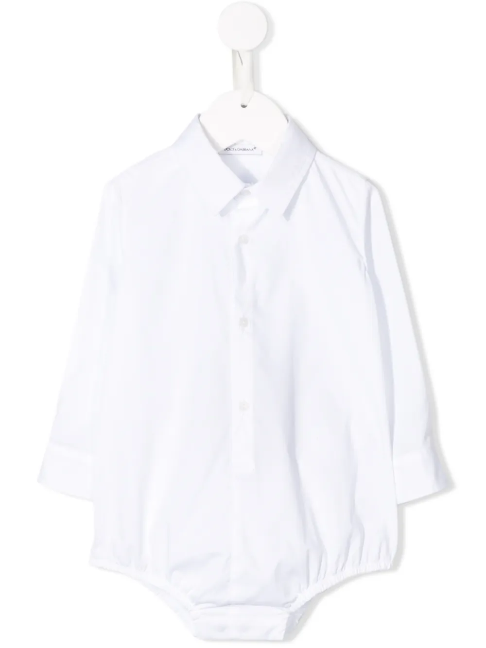 

Рубашка-боди Dolce & Gabbana Kids, белый