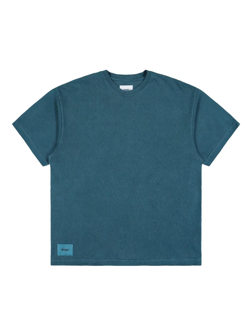 

Футболка из хлопка Sign 02 WTAPS, синий