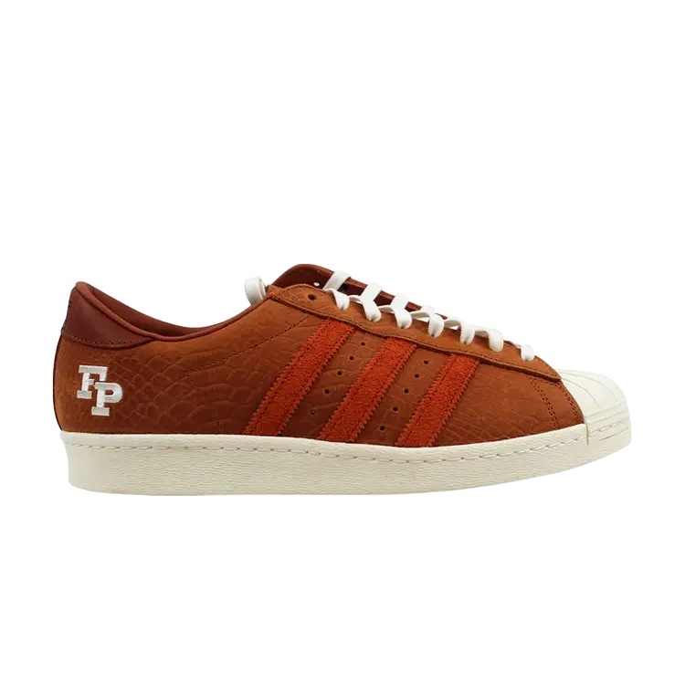 

Кроссовки Adidas Footpatrol x Superstar 80v FP 'Fox Red', красный