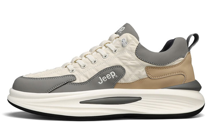 

Кроссовки Jeep Lifestyle Men Low-top, бежевый/серый/коричневый