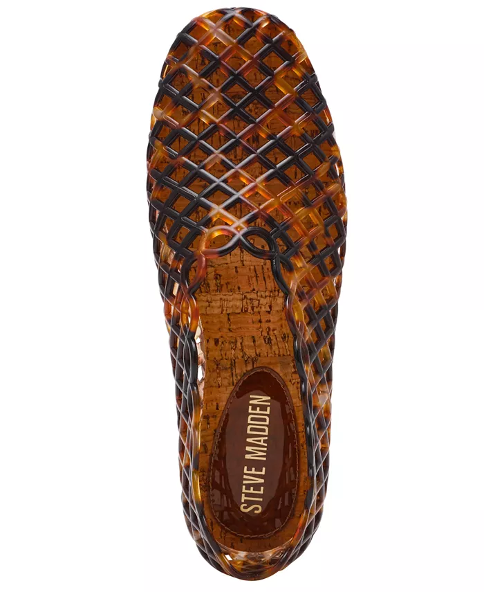 Женские сланцы Grove Caged Jelly Steve Madden, коричневый — фото 4
