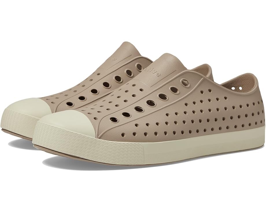 

Кроссовки Native Shoes Jefferson, цвет Flax Tan/Bone White