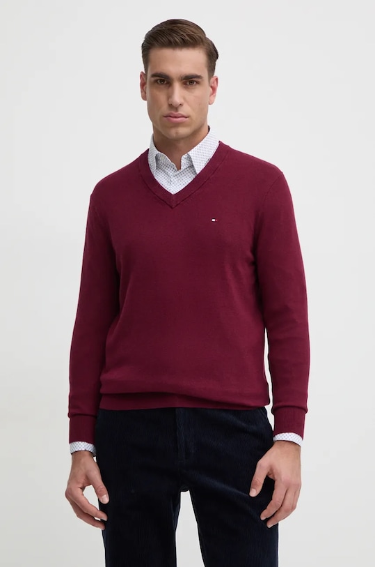 

Свитер с добавлением кашемира Tommy Hilfiger, красный