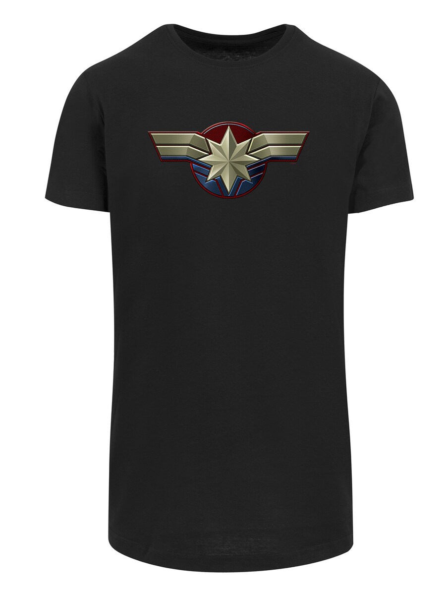 

Рубашка F4NT4STIC Captain Marvel Chest Emblem, черный