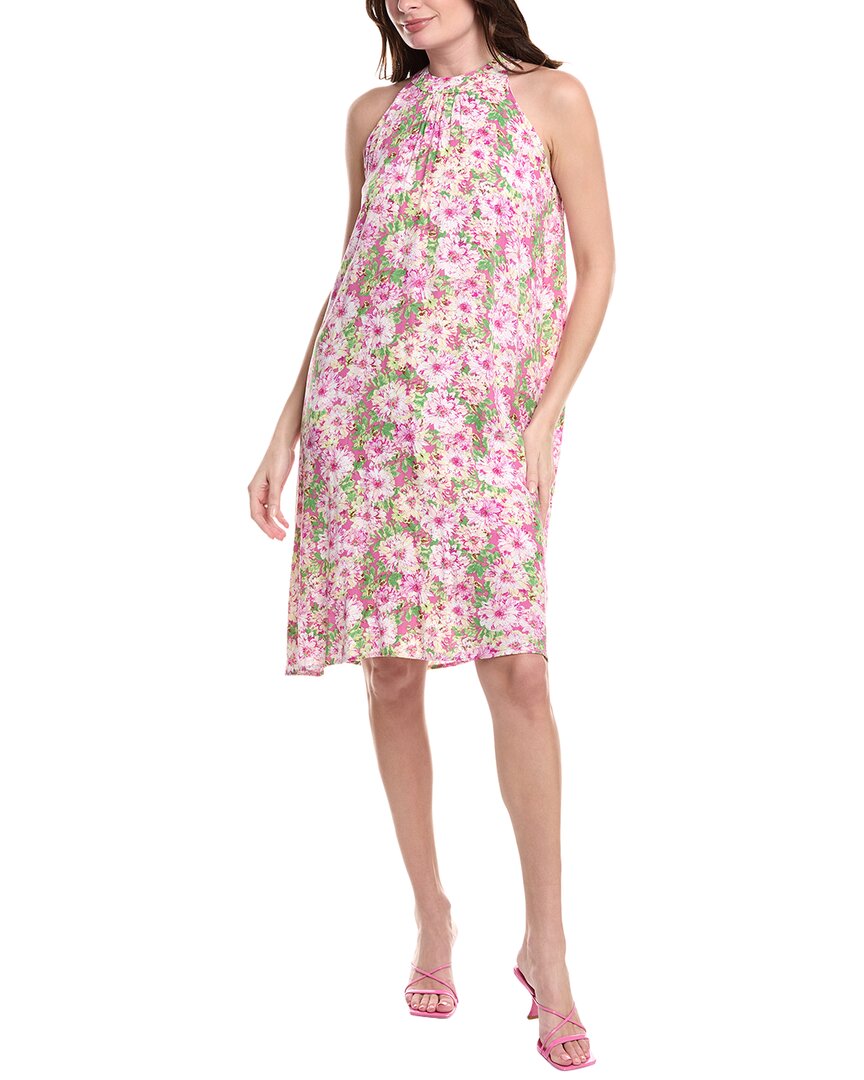 

MARION Полумакси платье с запахом, розовый