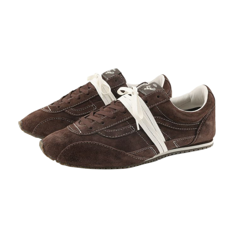 Супер низкопрофильные кроссовки для скейтборда unisex Vans, коричневый — фото 3