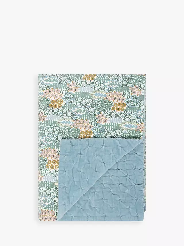 

Покрывало John Lewis Alva Reversible Quilted, разноцветный