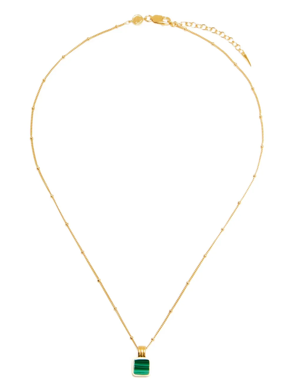 

Колье Lucy Williams с малахитом Missoma, золотой