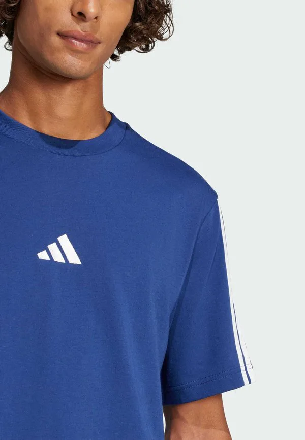 Футболка с принтом Adidas Sportswear, Dark Blue White — фото 4