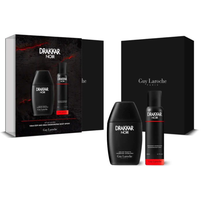 

Мужская туалетная вода Set Drakkar Noir EDT Guy Laroche, EDT 100 ml + Desodorante 150 ml