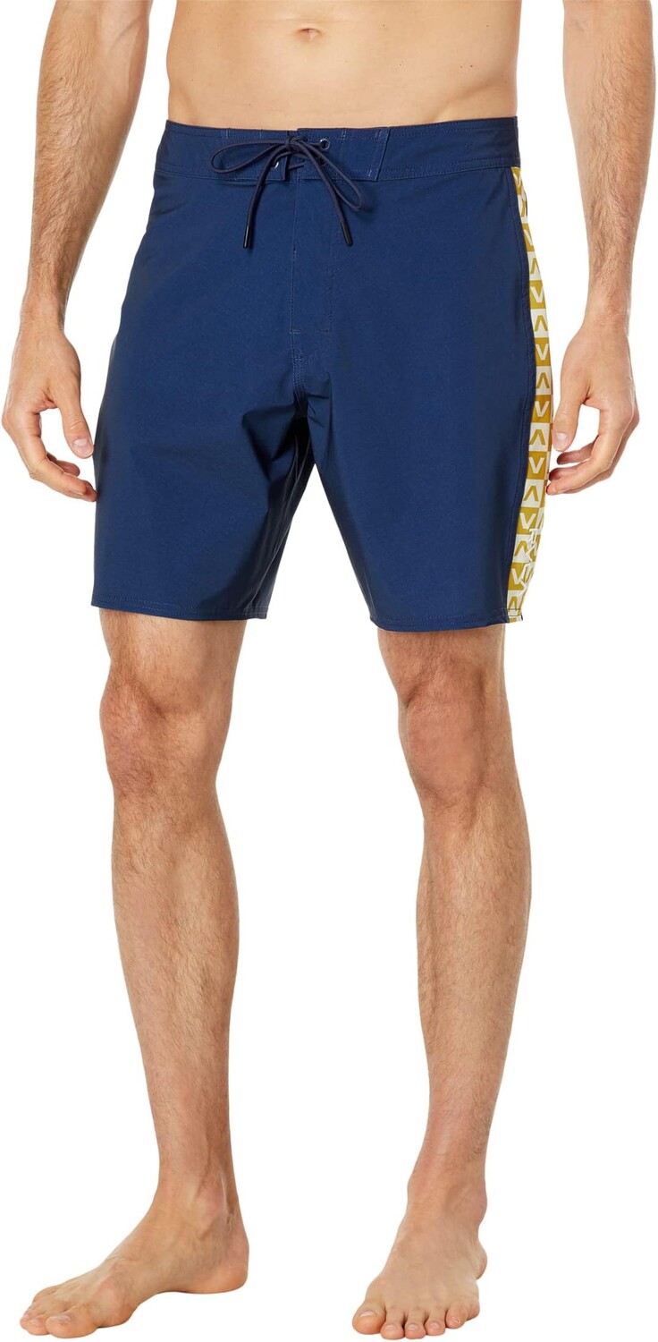 

Плавки RVCA Apex 18" Trunks, цвет Moody Blue