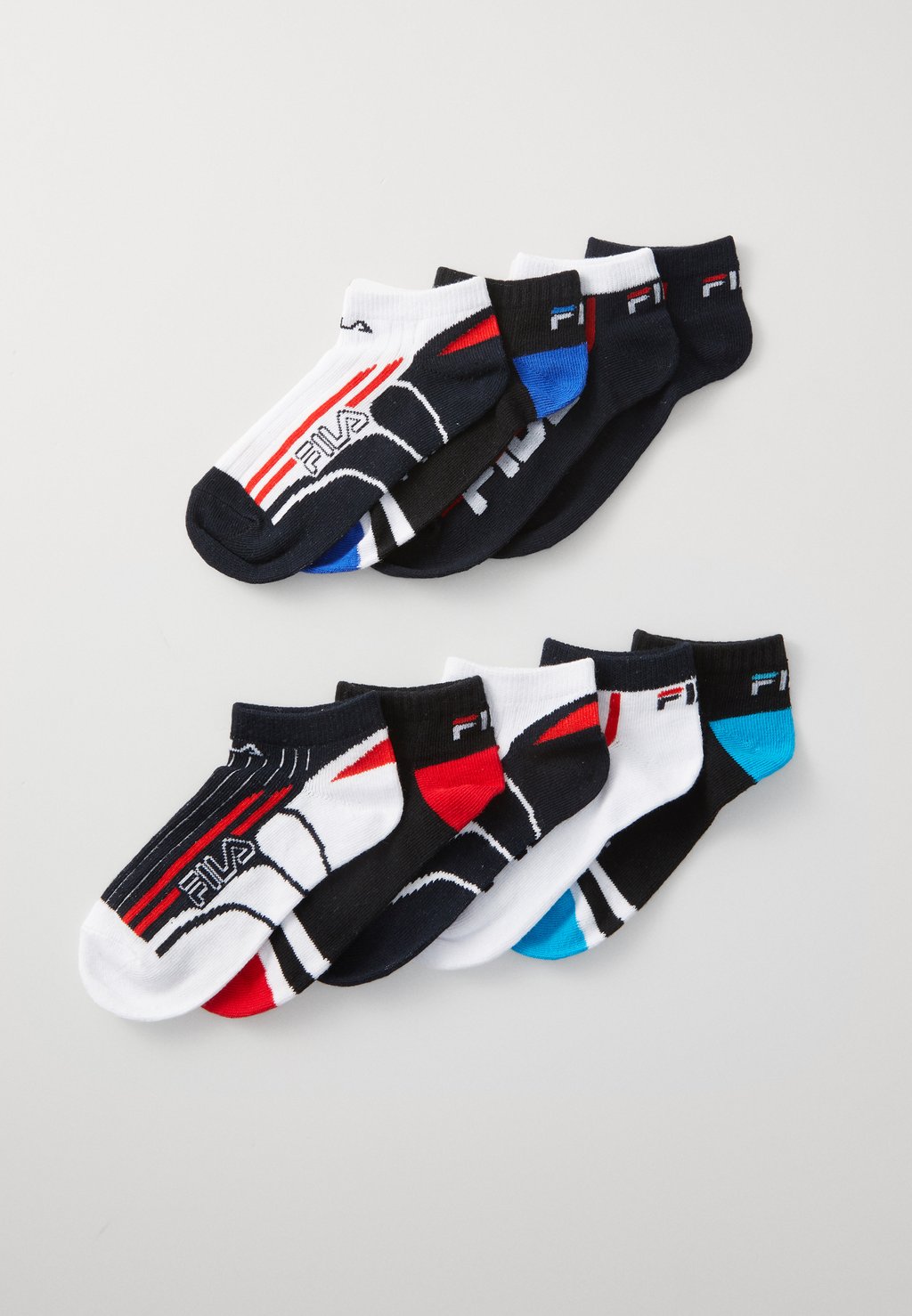 

Носки JUNIOR INVISIBLE SOCKS UNISEX 9 PACK Fila, мультиколор