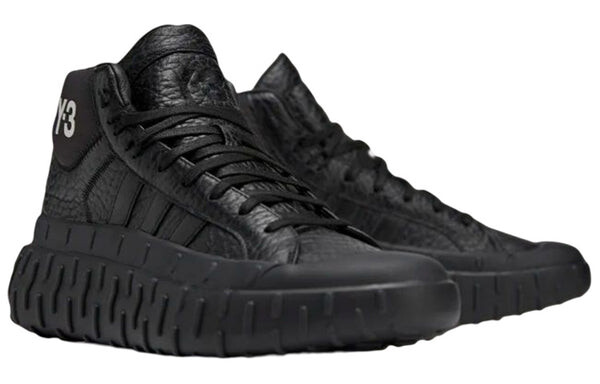 Кроссовки y 3 gr.1p высокие Adidas, черный — фото 2
