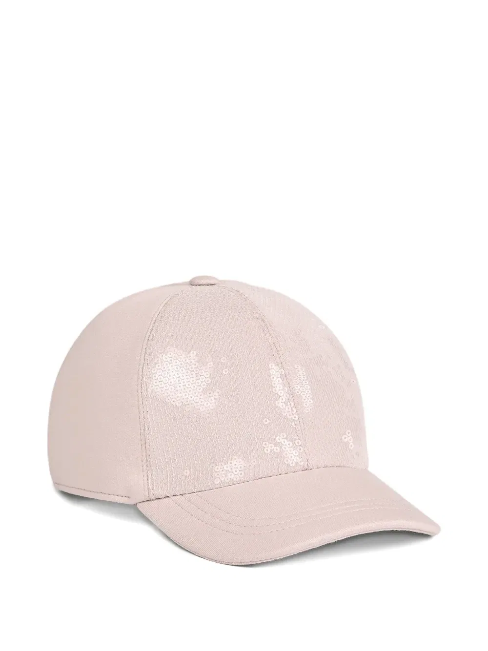 Бейсболка Dazzling из хлопкового френч-терри Brunello Cucinelli Kids, розовый