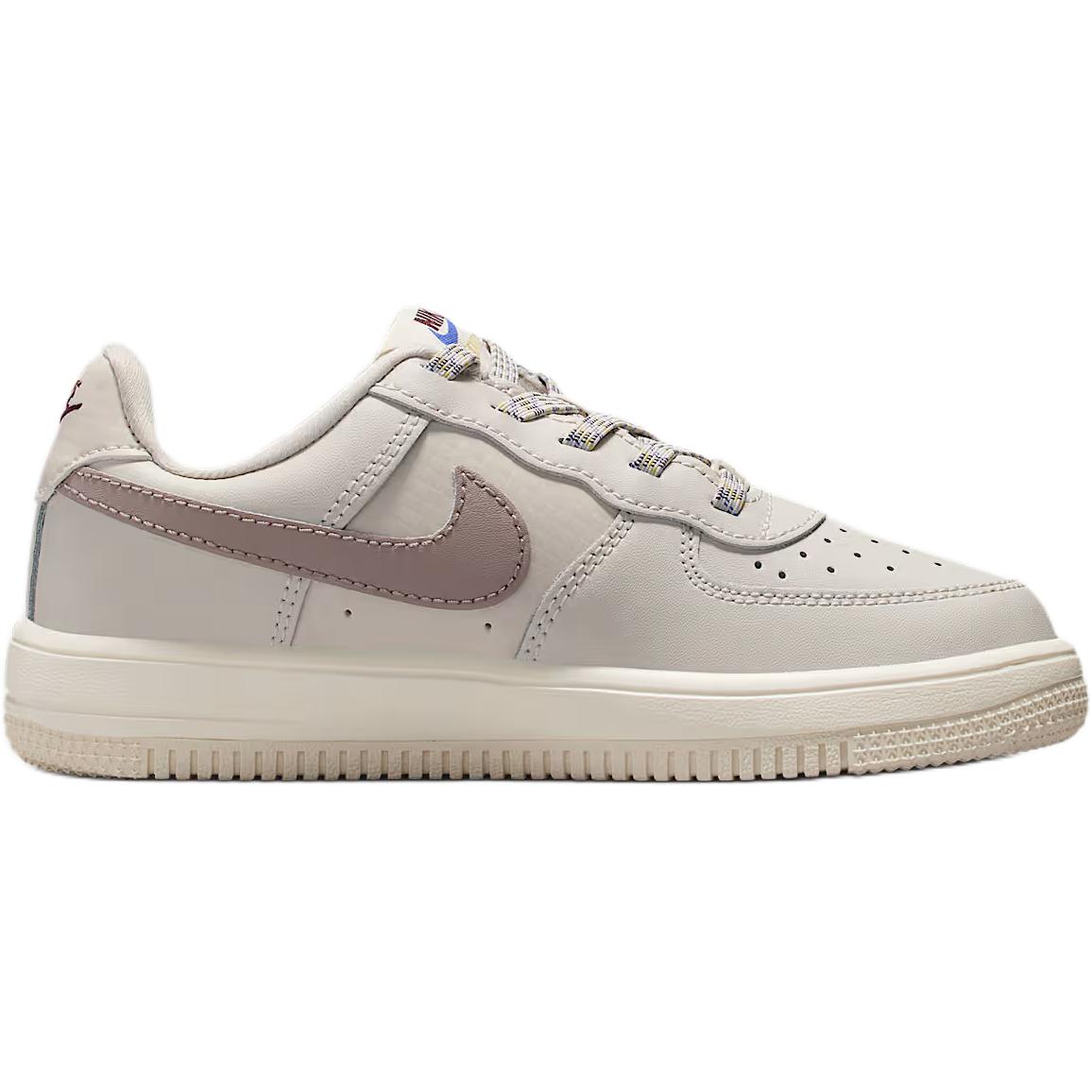 Детские скейтерские кеды Force 1 Low LV8 EasyOn для дошкольников Nike, коричневый — фото 3