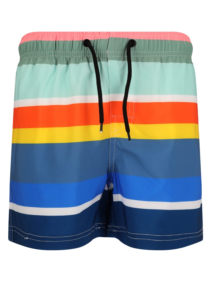 

Шорты бермуды Cruz, цвет print 3624 rainbow stripe