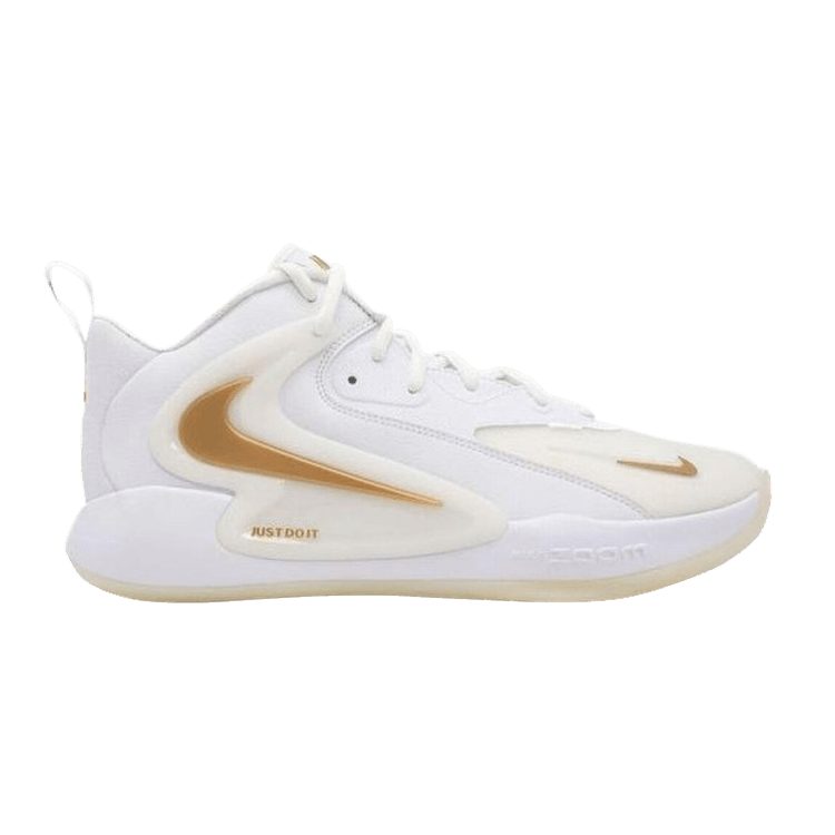 

Кроссовки Air Zoom HyperSet 2 IC 'White Metallic Gold', белый